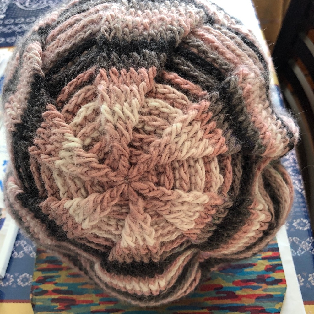 Crochet beret